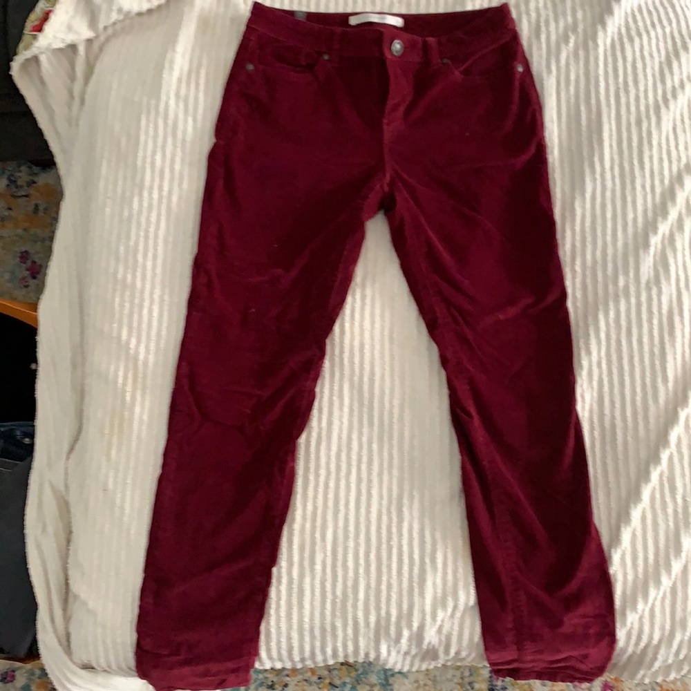 Corduroy burg any pants